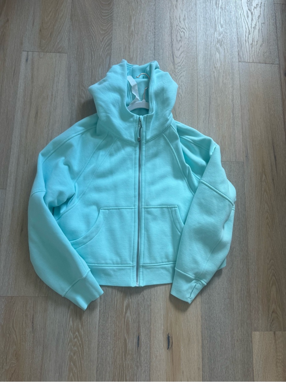 lululemon athletica Light Mint Full-Zip Hoodie Jacket - Picture 1 of 4
